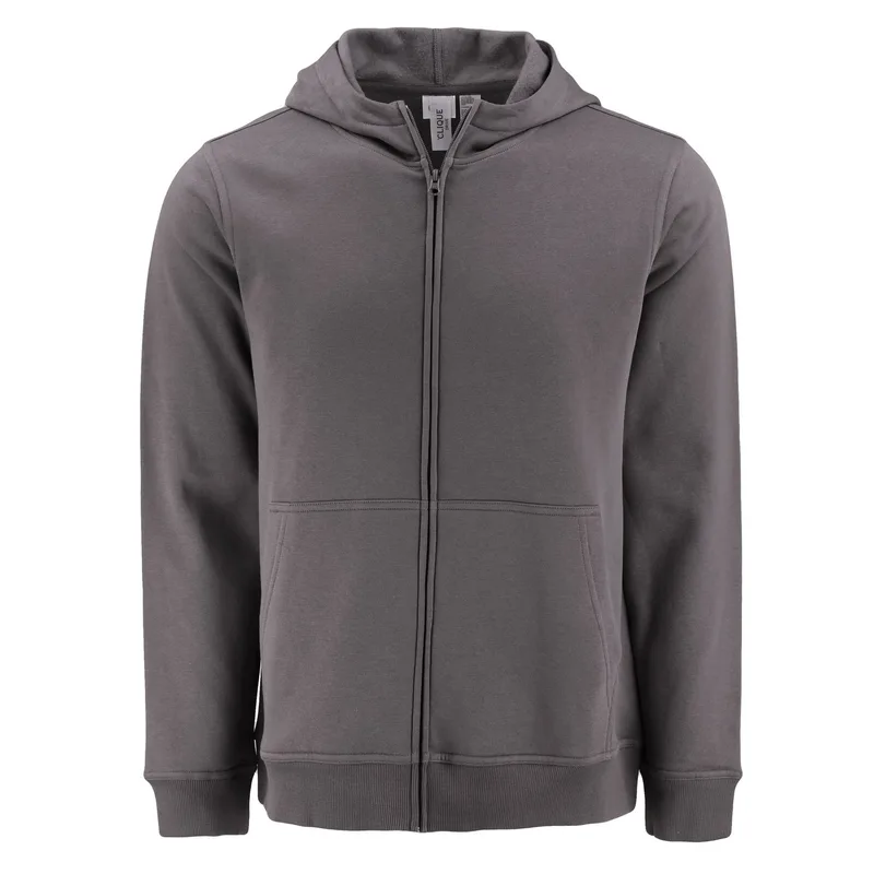Clique Drive Recycled Unisex Full Zip Hooded Sweatshirt view 4