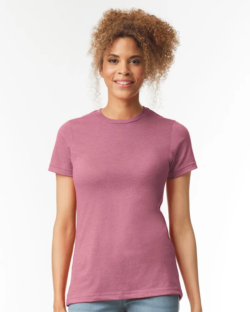 Gildan® Ladies' Softstyle CVC T-Shirt view 2