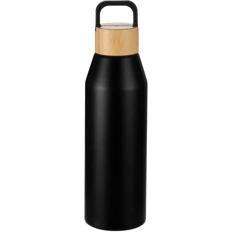 Aspen 24 oz Recycled Bottle with FSC® Bamboo Lid view 2