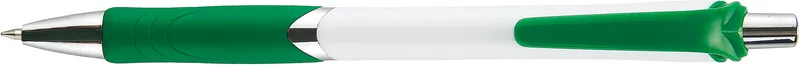 White/Green/Silver Blank Clip View