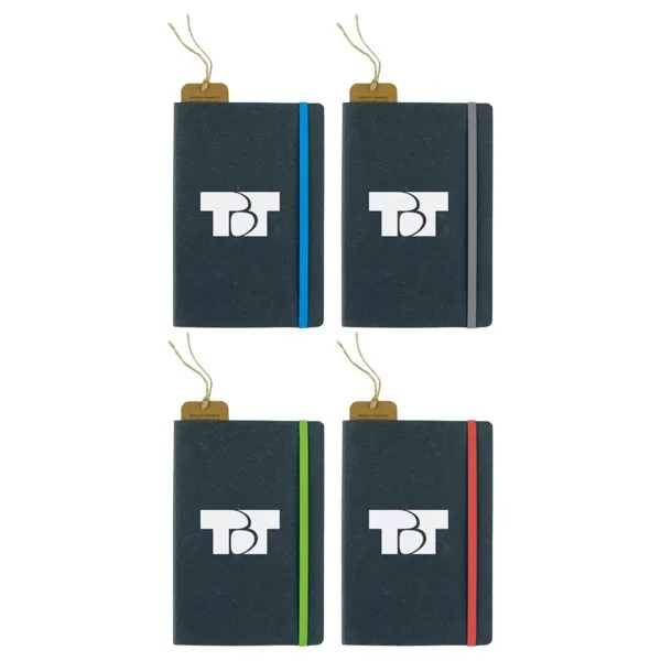 Recycled Bonded Leather Softcover Notebook view 2