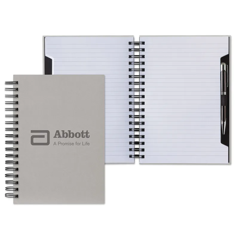 Castelli Tucson Scribe Wire Grande Lined White Page Journal view 3