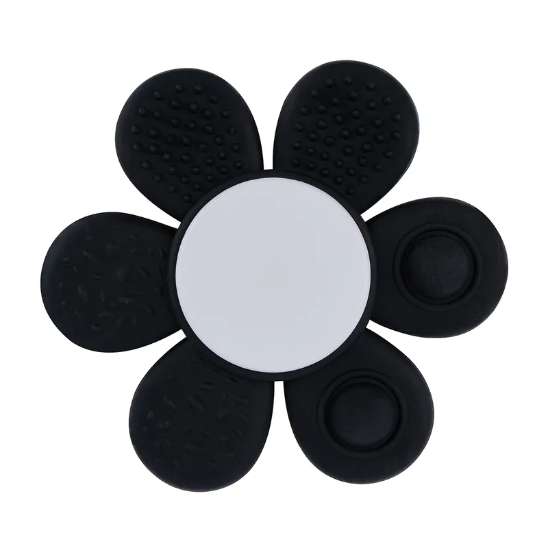 Fafa Flower-Shaped Tactile Fidget Spinner view 2