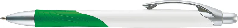 White/Green/Silver Blank Side View
