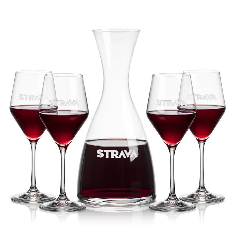 Carafe & 4 Wine