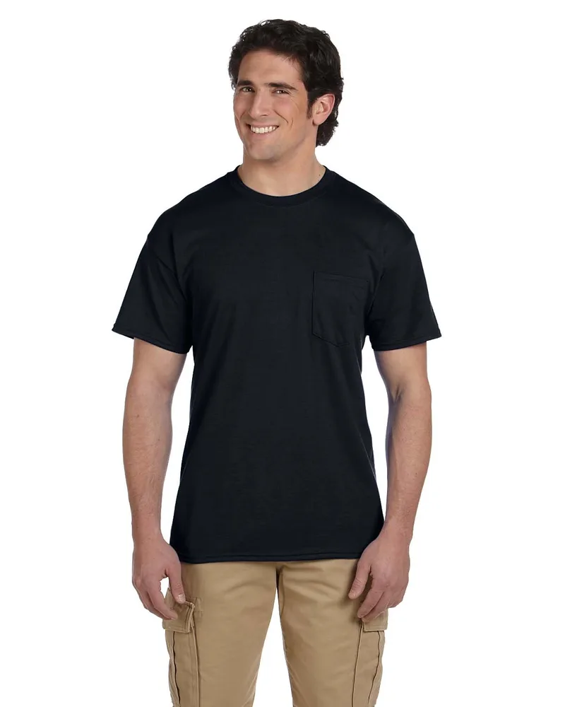 Gildan Adult Pocket T-Shirt view 2