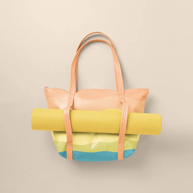 Weekender Yoga Tote - Vegan Leather view 6