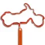 Motorcycle Inkbend Standard, Bent Pen