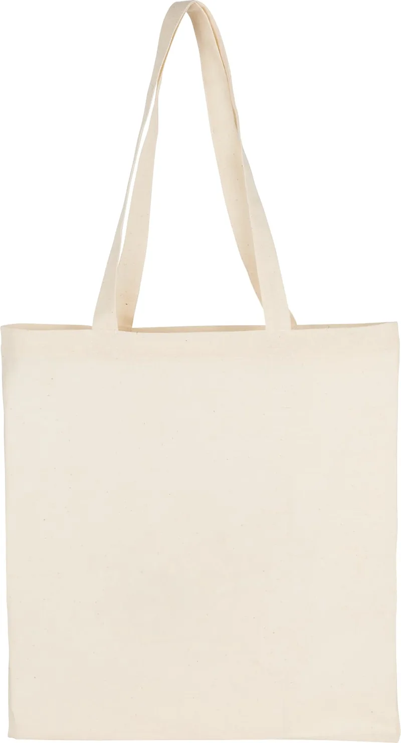 100% 4oz Cotton Canvas Convention Tote view 2