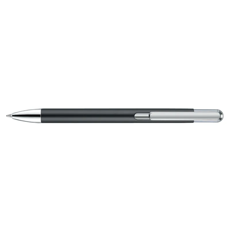 Black/Silver Blank Front View