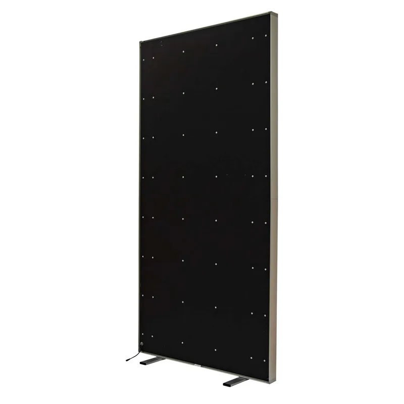 3' x 6.5' Standard SEG Glo Floor Hardware view 5