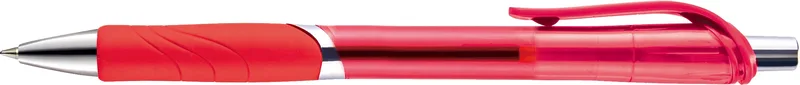 Translucent Red/Silver Blank Side View