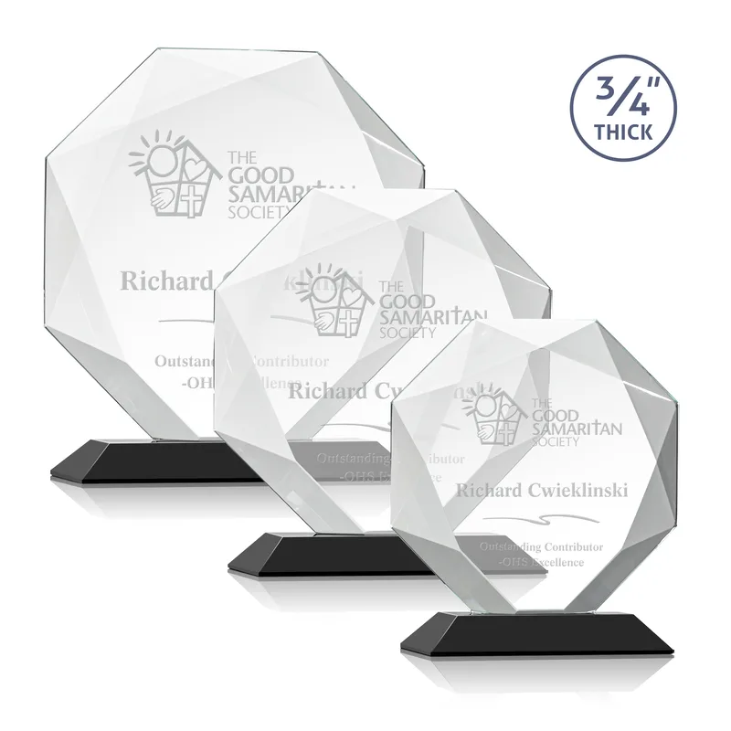 Deep Etch, Standard base, Black