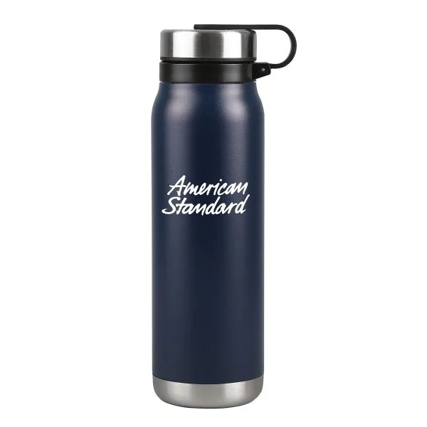 Matte Dark Blue Logo Front View