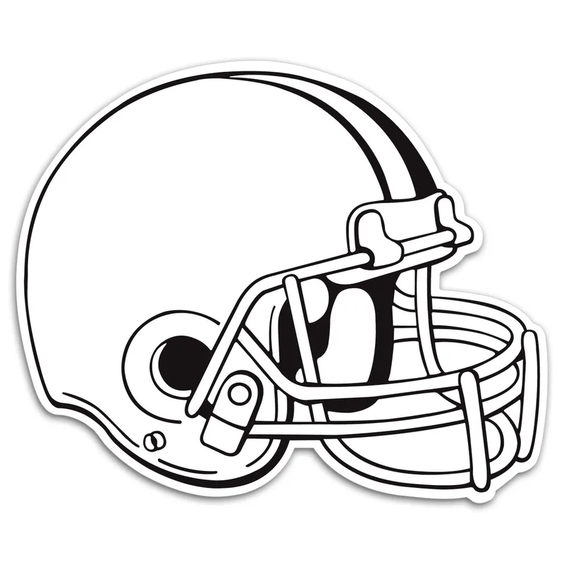Small Helmet Car Sign Magnet view 2