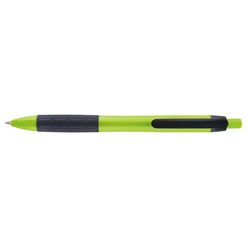 Lime Green/Black Blank Front View