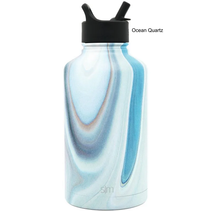 64 oz Simple Modern® Stainless Steel Insulated Water Bottle w/ Straw Lid view 2