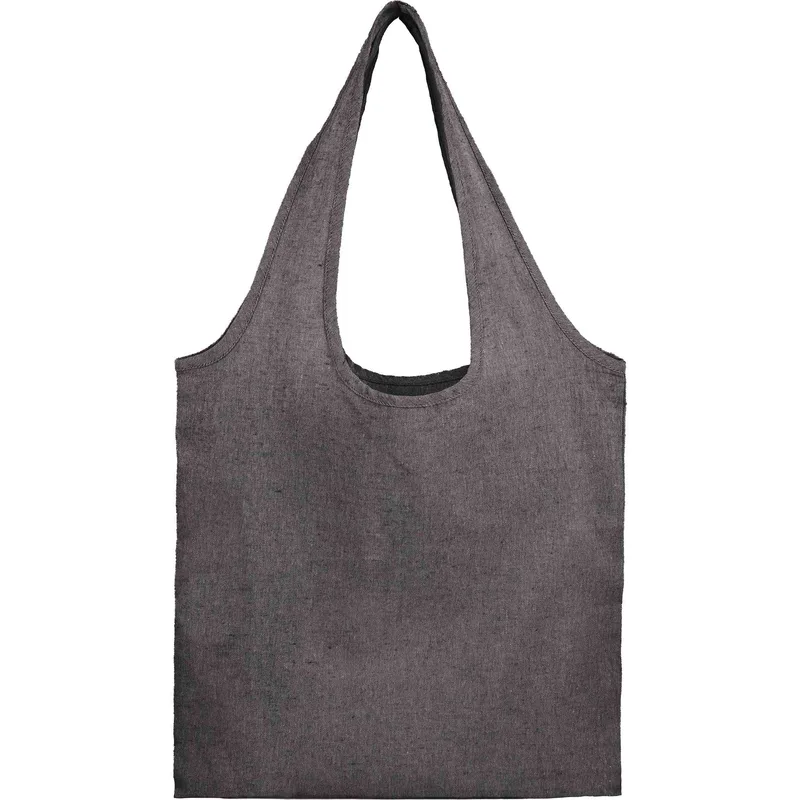 Recycled 5oz Cotton Twill Shopper Tote view 2