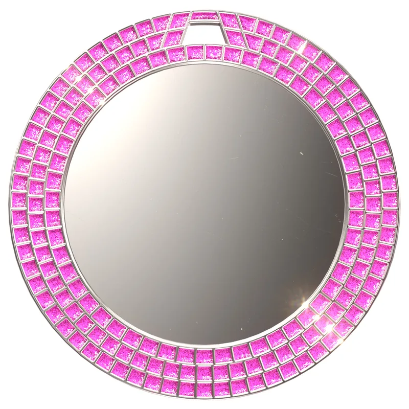 Vibraprint® Bright Pink GEM Insert Medallion (2-3/4") view 3
