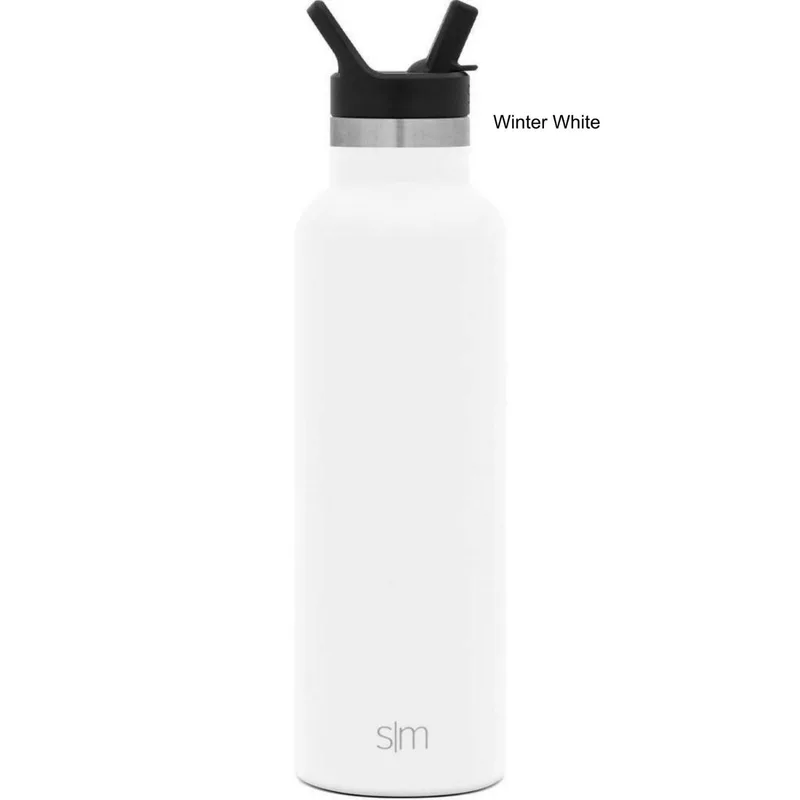 20 oz Simple Modern® Stainless Steel Insulated Ascent Water Bottle w/ Straw Lid view 7