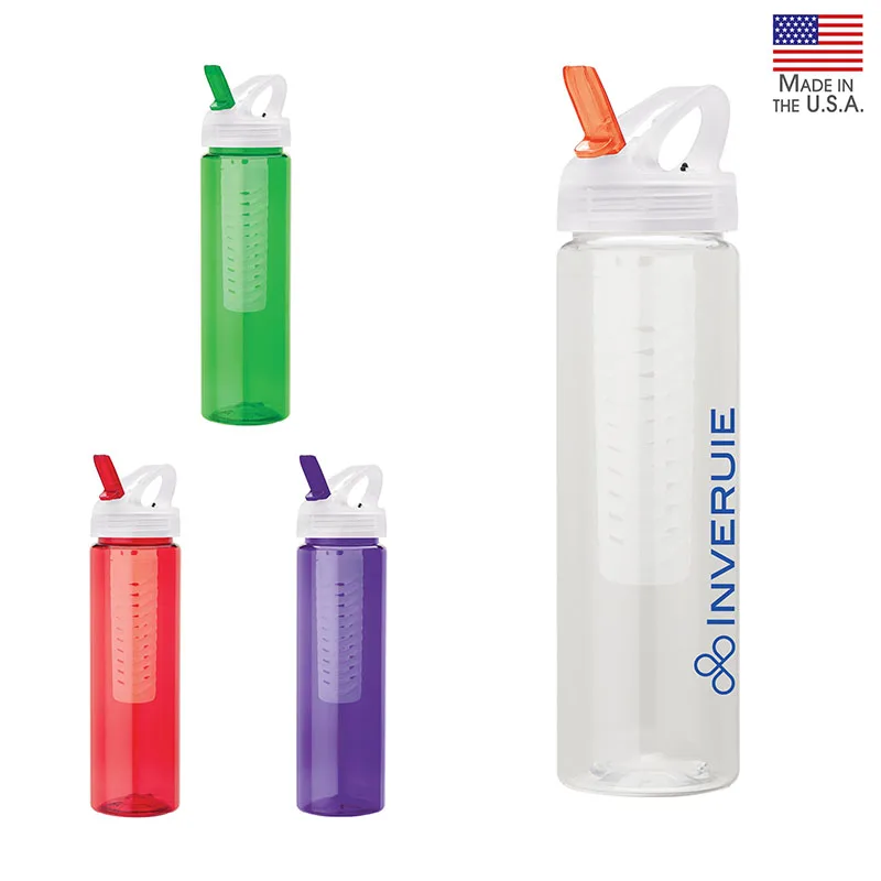 Laguna 32 oz. PET Bottle with Flip Spout & Infuser view 2