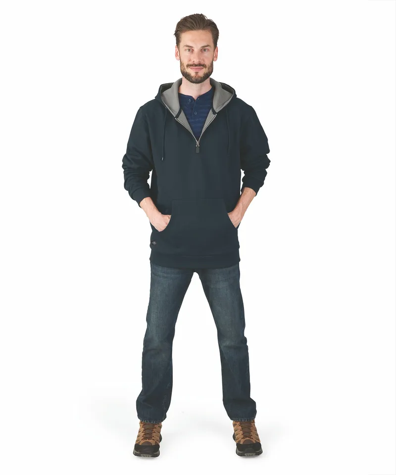Unisex Tradesman Quarter Zip Sweatshirt view 2
