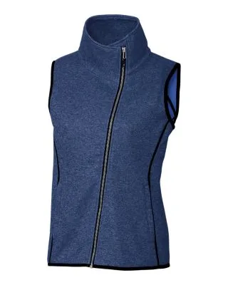 Cutter & Buck Mainsail Sweater Knit Womens Asymmetrical Vest view 7