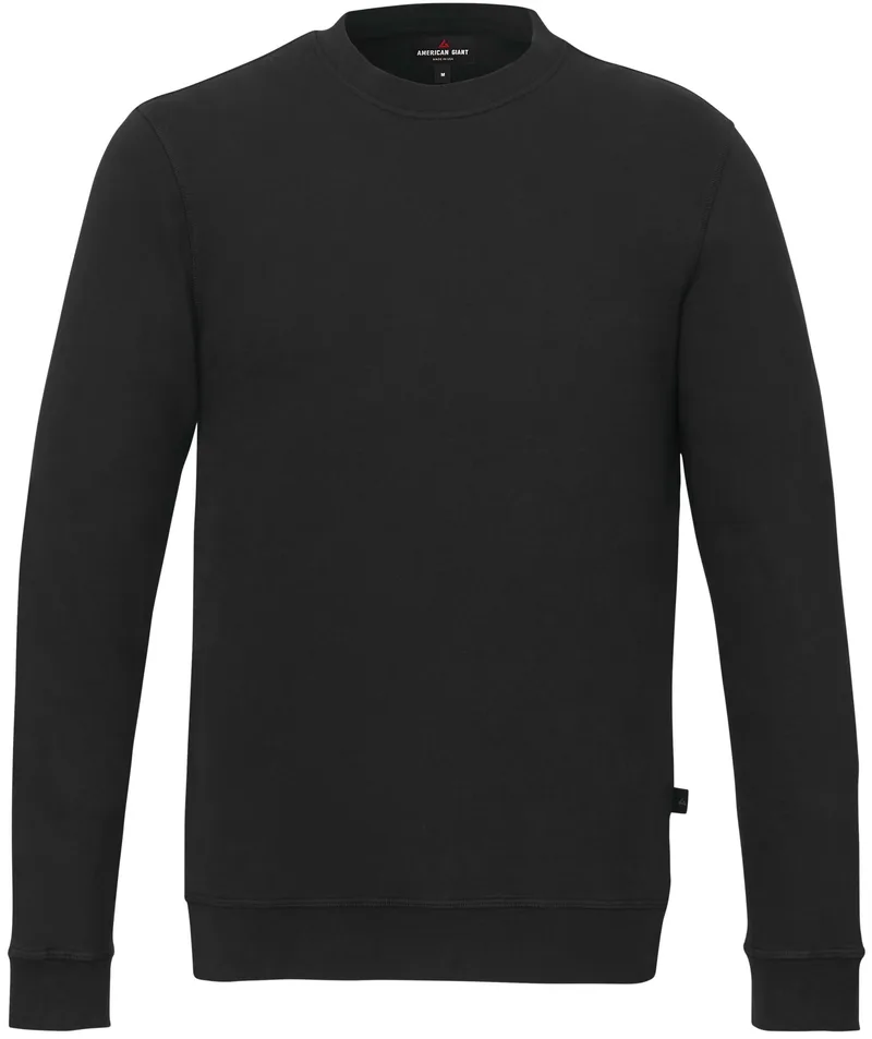 Men's American Giant Everyday Lightweight French Terry Classic Crew Sweatshirt view 2