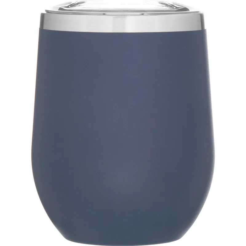 12 oz Cece Travel Tumbler (Matte Navy) view 2