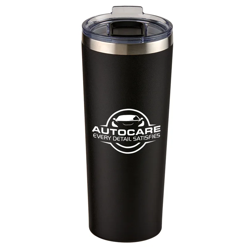 28 Oz. Everest Powder Coated Stainless Steel Tumbler view 4