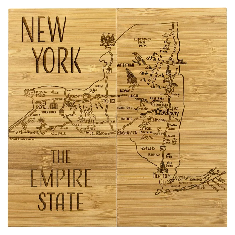 New York Puzzle Coaster Set view 3