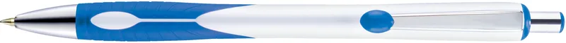 White/Light Blue/Silver Blank Clip View