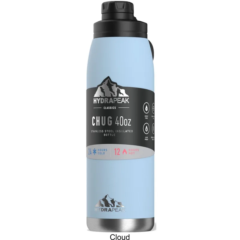 40 oz Hydrapeak® Stainless Steel Insulated Water Bottle view 7