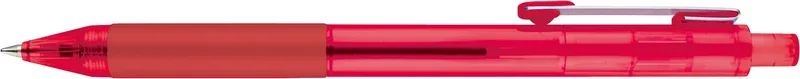 Translucent Red/Silver Blank Side View