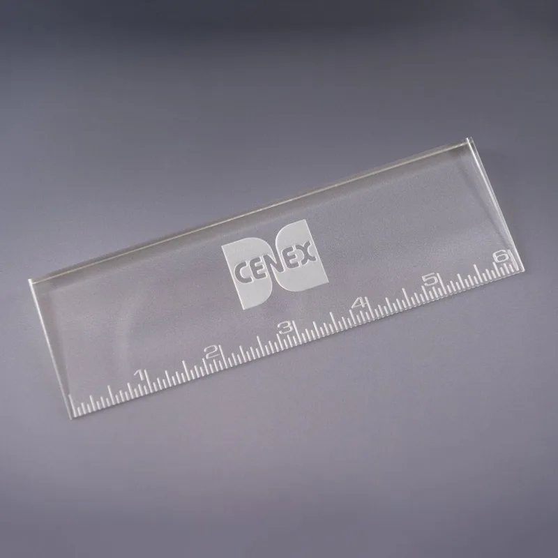 6" Oblique Ruler