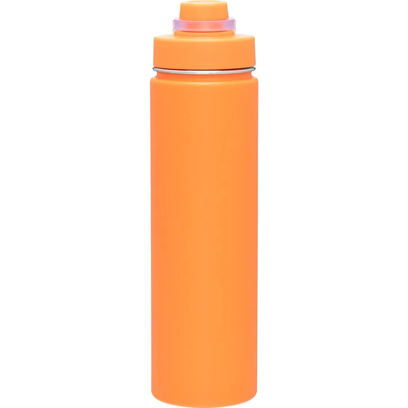 24 oz h2go Conquer Water Bottle (Matte Orange) view 2