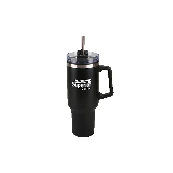 Matte Black Logo Front View