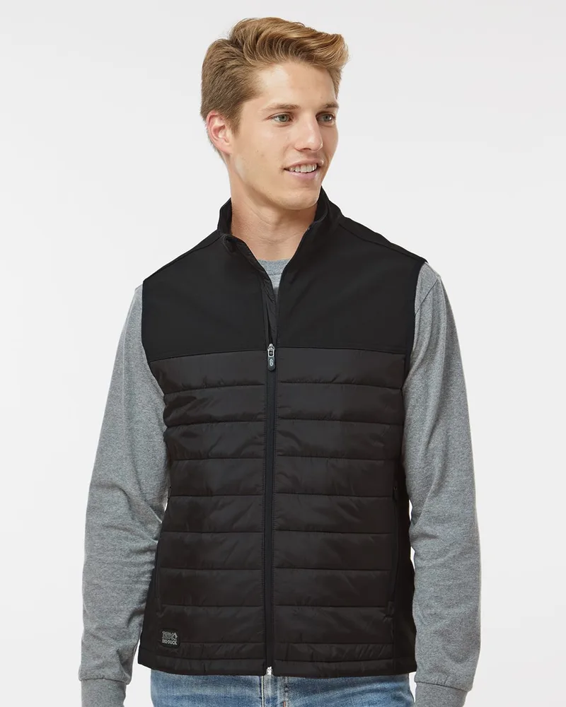 DRI DUCK® Men's Summit Puffer Body Softshell Vest view 2