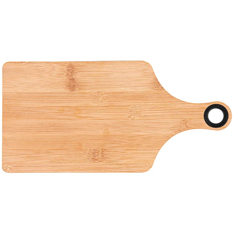 The Genoa 14-Inch Bamboo Cutting Board With Handle view 2