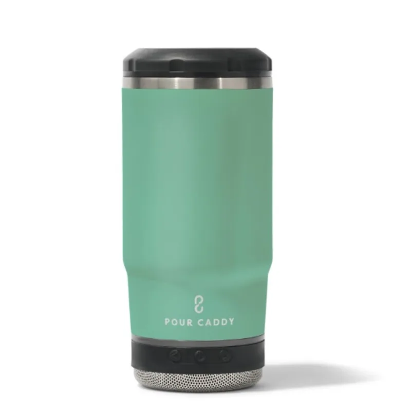 Pour Caddy® Vibe Chill & Brew 14 oz Insulated Tumbler with Bluetooth Speaker view 6