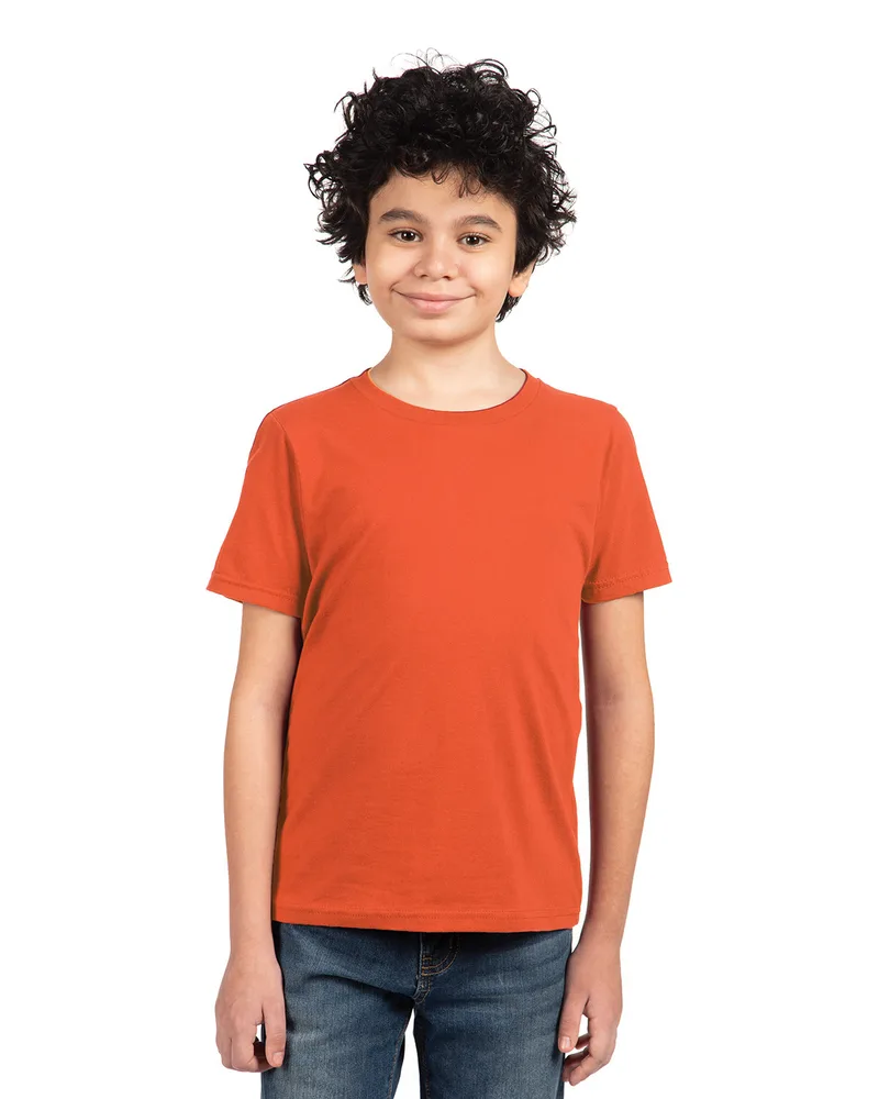 NEXT LEVEL APPAREL Youth Boys' Cotton Crew view 4