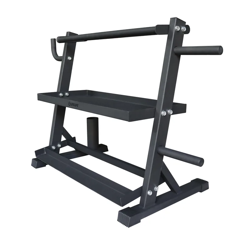 Lifeline Fitness Storage Rack
