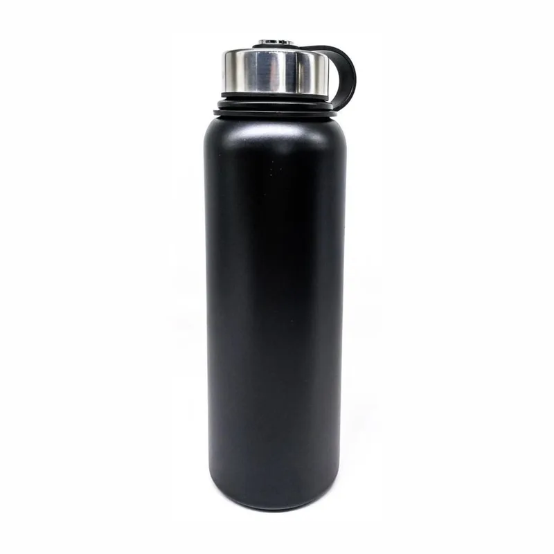 40oz double wall SS vacuum bottle view 3