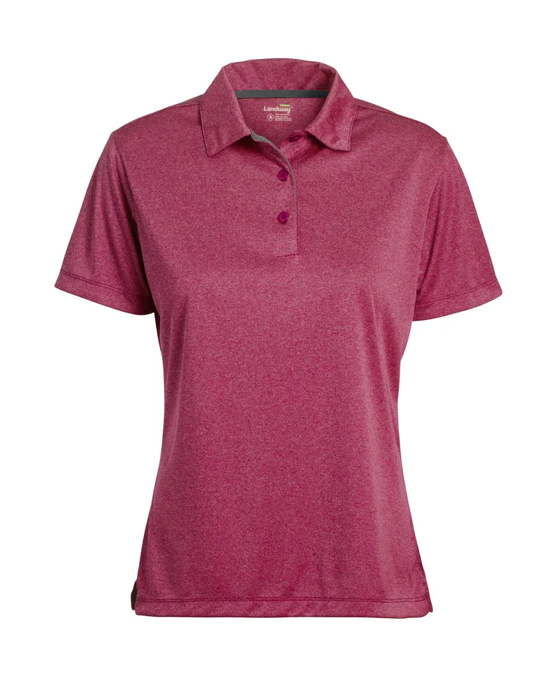 Ladies' Vertex Heathered Knit Shirt view 6