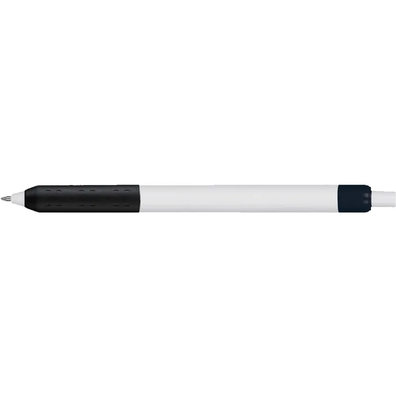 White/Opaque Black Clip Blank Back View