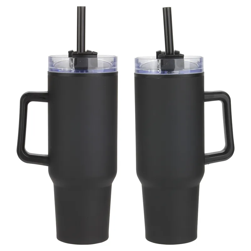 Outpost 40 oz Stainless Steel/Polypropylene Mug view 4