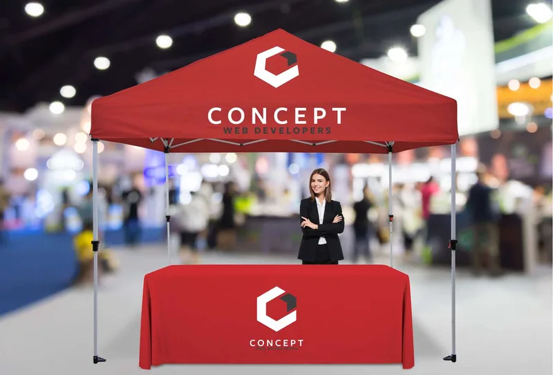 10' Omni Tent Kit (Full-Color Imprint, 4 Locations) view 7