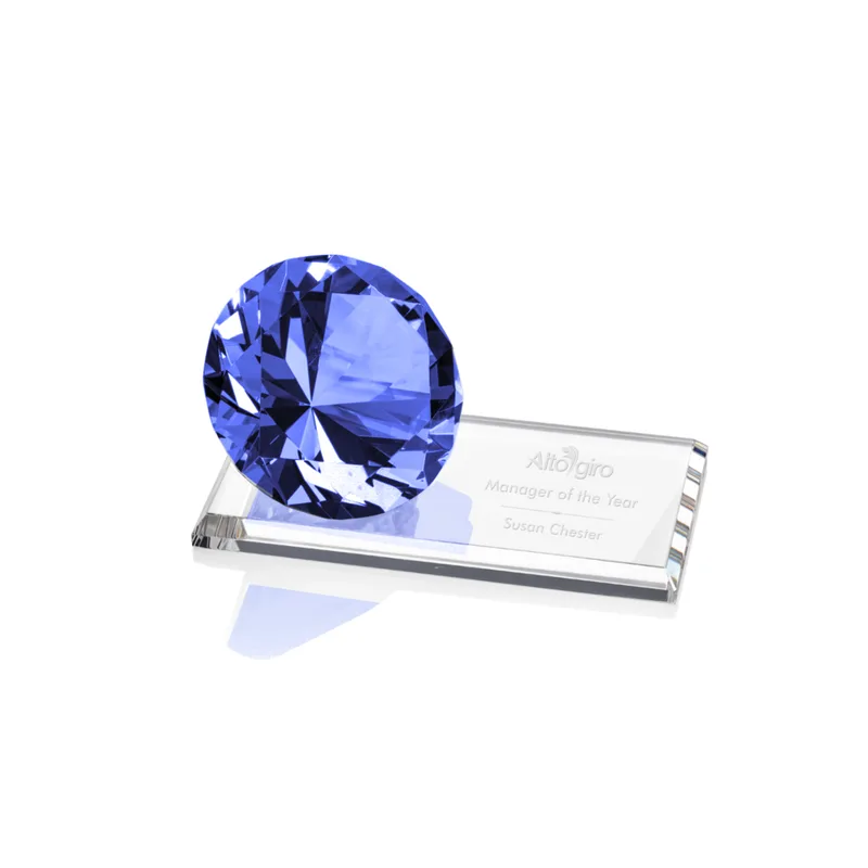 Sapphire, 4" x 3"