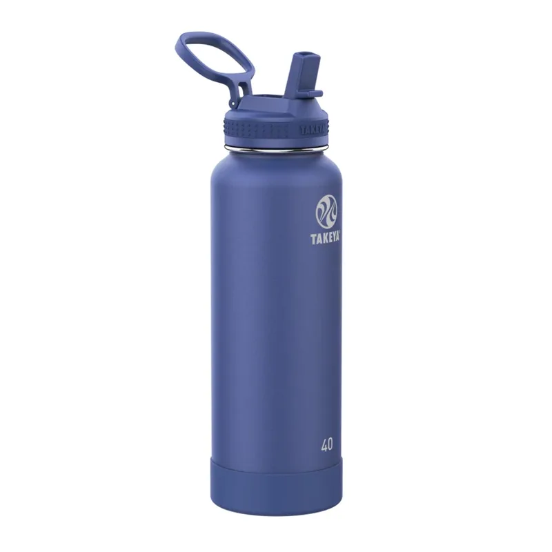 40 oz Takeya® Stainless Steel Insulated Pickle Ball Water Bottle view 3