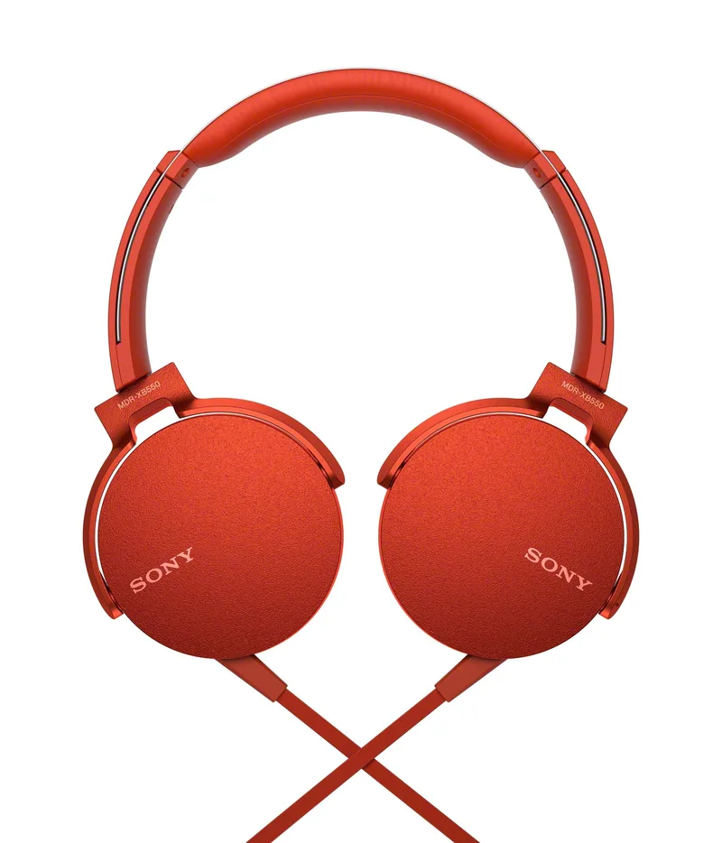 Sony Red EXTRA BASS™ Headphones